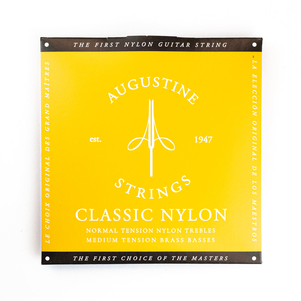 Augustine Classic Gold Classical Guitar Strings Regular Trebles Low Tension Basses