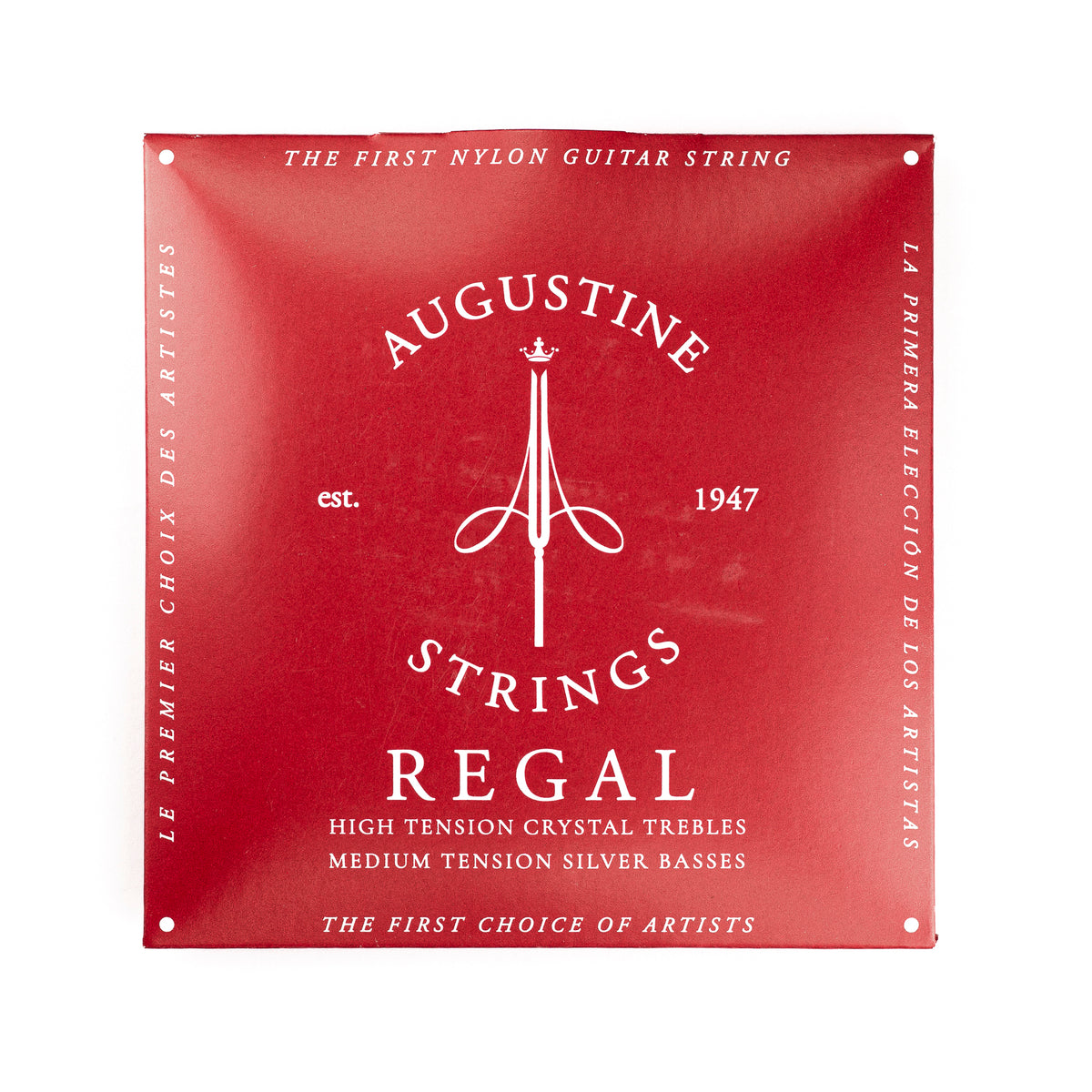 Augustine Regal Red Classical Guitar Strings Extra High Tension