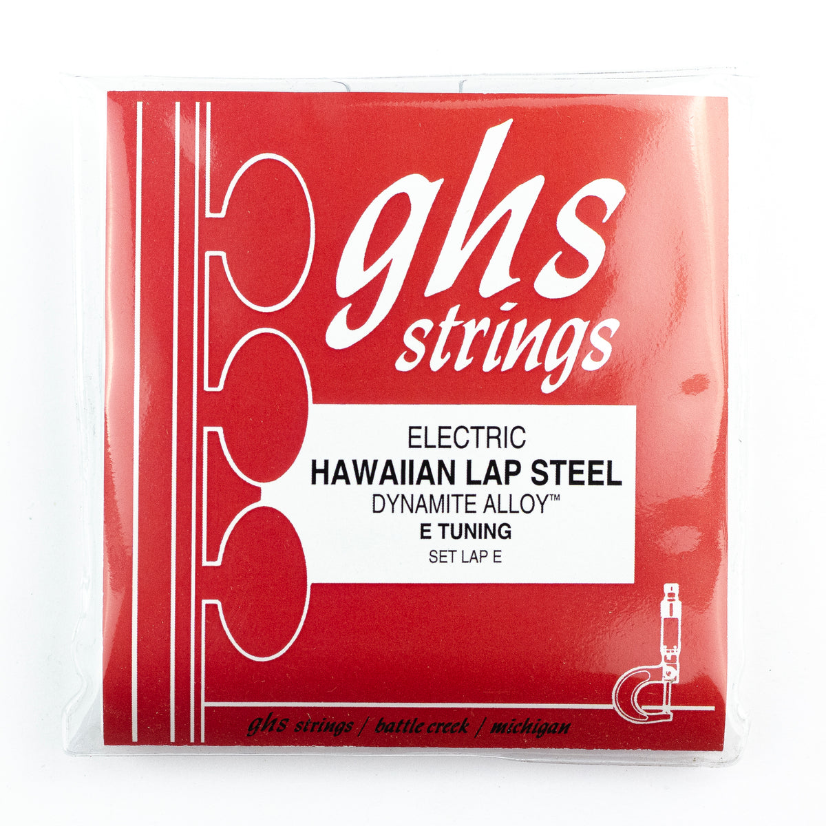 GHS Hawaiian Lap Steel E Tuning 13 56 Alloy Guitar Strings