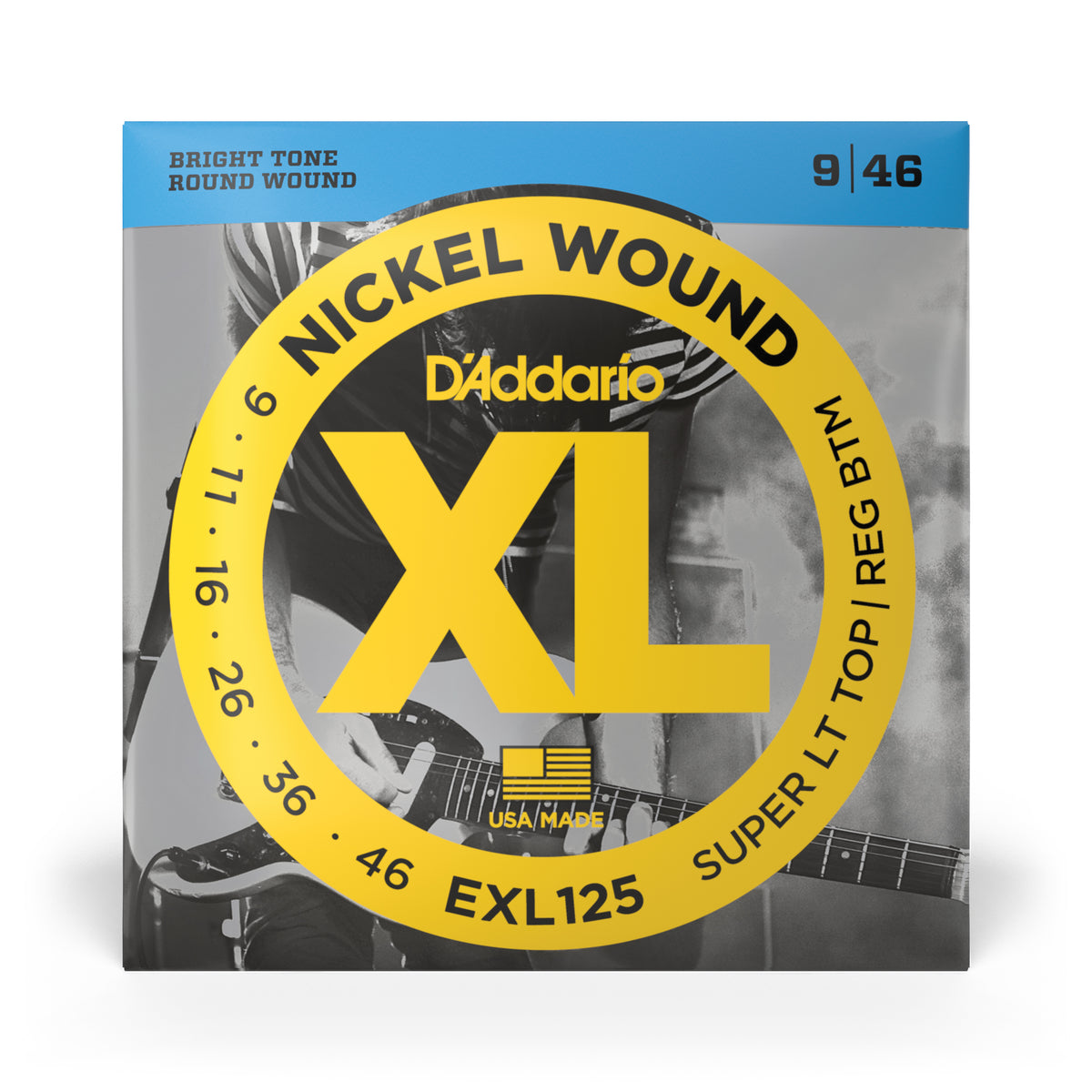 D Addario EXL125 Nickel Wound 9 46 Electric Guitar Strings Custom