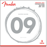 Fender 150L 3 Pack Pure Nickel 9 42 Electric Guitar Strings Light