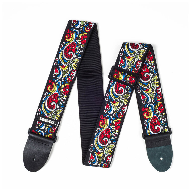 Jim Dunlop Jimi Hendrix Love Drops Guitar Strap