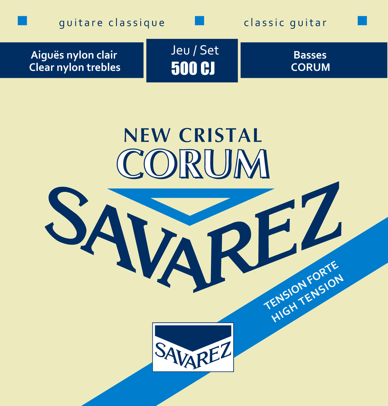 SAVAREZ® CORDES GUITARE CLASSIQUE NYLON ALLIANCE CANTIGUA TENSION NORMALE