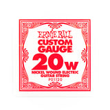 Ernie Ball Nickel Wound .020w Electric Guitar Single String