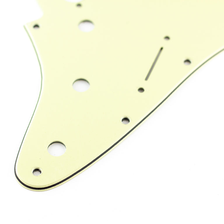 Fender Modern-Style Stratocaster Pickguard, 3-Ply Mint Green