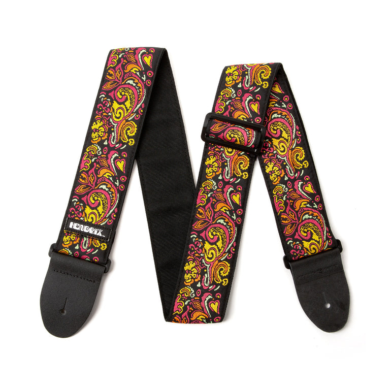 Jim Dunlop Jimi Hendrix Cosmic Love Drops Guitar Strap