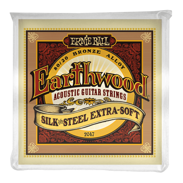 Ernie Ball Earthwood Silk Steel 80 20 Bronze 10 50 Acoustic