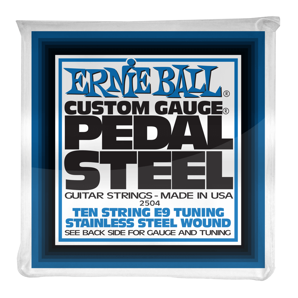 Ernie Ball 2504 Pedal Steel Electric Guitar Strings 10 String E9